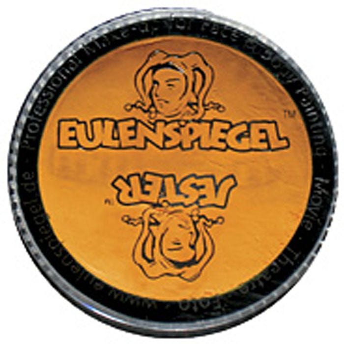 Eulenspiegel Ansiktsmaling, gul, 20 ml/ 1 boks
