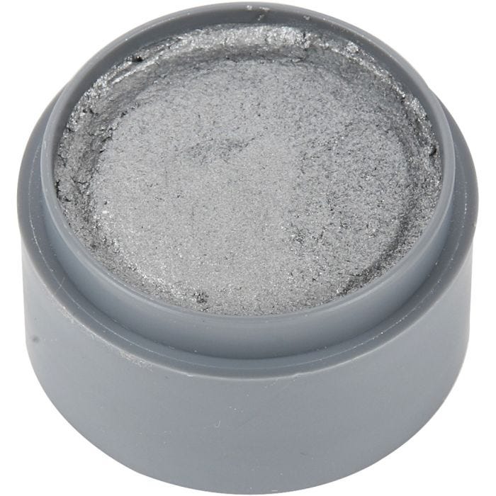 Grimas Ansiktsmaling, sølv, 15 ml/ 1 boks