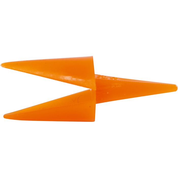 Kyllingnebb, L: 30 mm, orange, 50stk./ 1 pk.