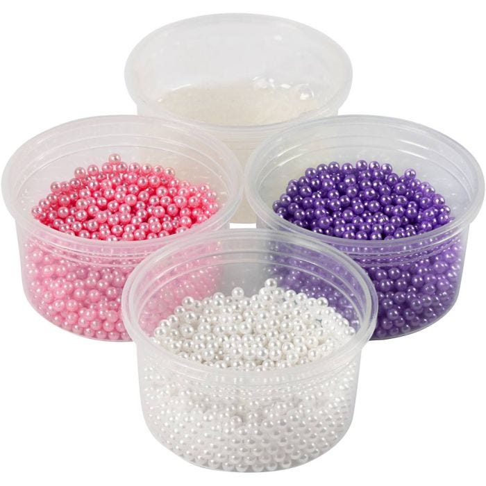 Pearl Clay®, ass. farger, 3x25+38 g, 1 sett