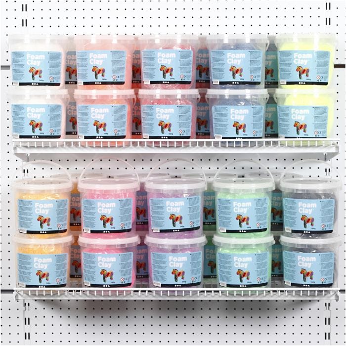 Foam Clay® , 10spann/ 1 pk.