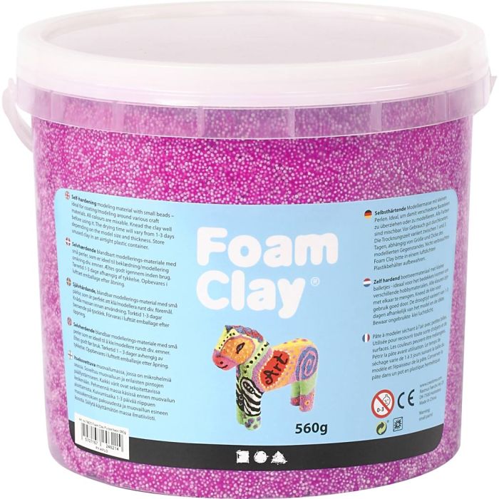 Foam Clay® , lys lilla, 560 g/ 1 spann