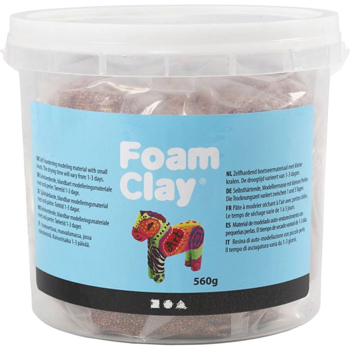 Foam Clay® , brun, 560 g/ 1 spann