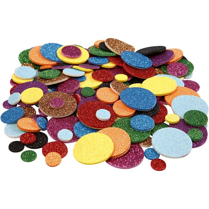 Mosgummisirkler, dia. 12+20+32 mm, 1000 ass./ 1 pk.