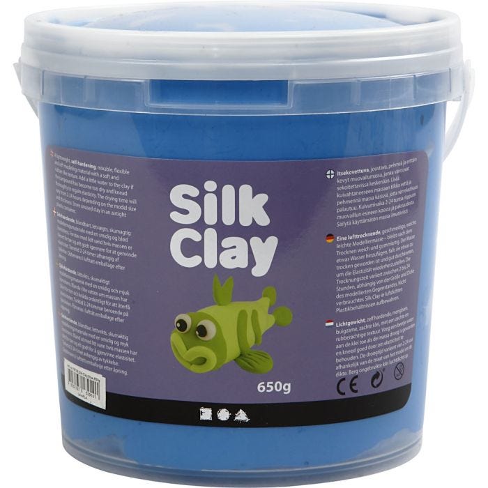 Silk Clay®, blå, 650g/ 1 spann
