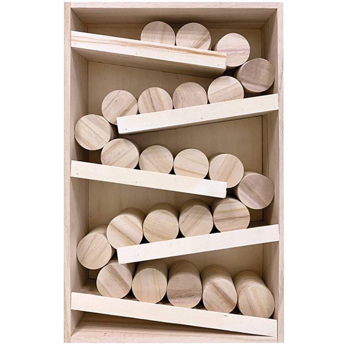 Adventskalender som kan personliggjøres, str. 45,5x29x7,8 cm, 1 stk.