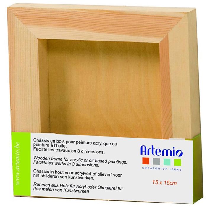 3D treramme til dekorasjon, str. 15x15 cm, 1 stk.