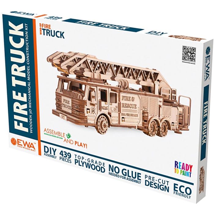 Mekanisk 3D-puslespill i tre, str. 37,8x9,8 cm, 439 stk./ 1 pk.