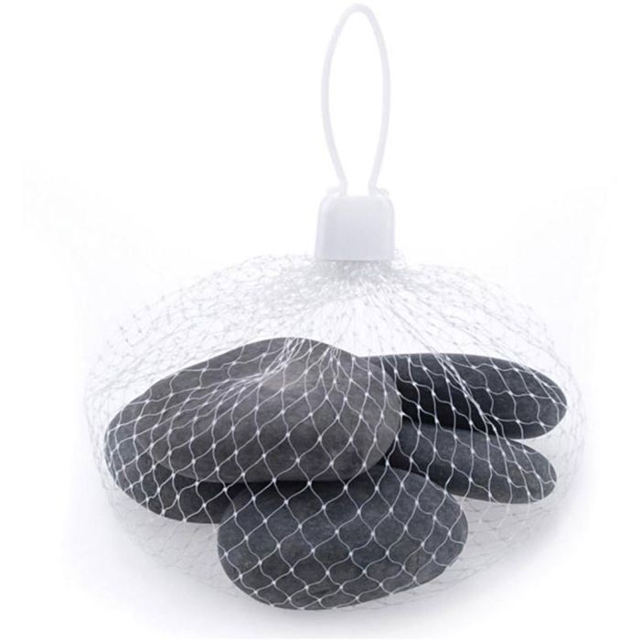 Dekorative småstein, str. 30-50 mm, grå, 5 stk./ 1 pk.