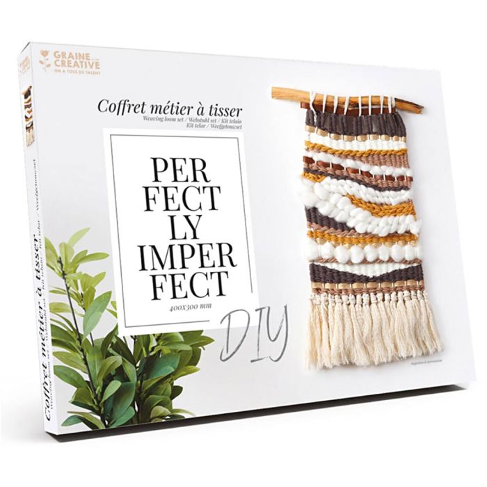 Loom kit, Perfectly Imperfect, str. 40x30 cm, 1 pk.