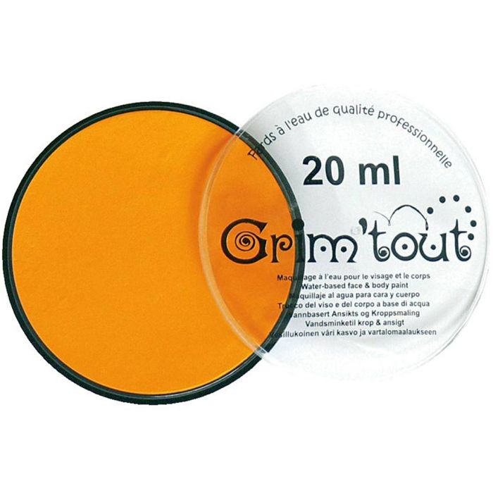 Profesjonell ansiktsmaling skygge, solgul, 20 ml/ 1 boks