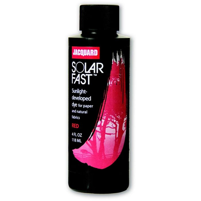 Jacquard Solarfast - Lysfølsomt fargestoff, red (104), 118 ml/ 1 fl.
