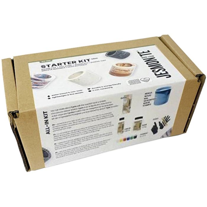 Jesmonite Kit - Rund potte, 1 pk.