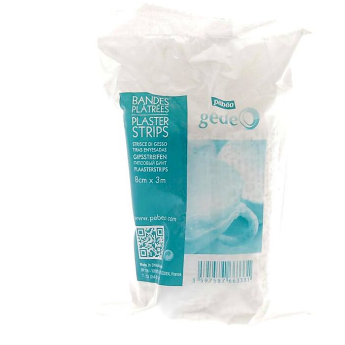 Gédéo gipsbind, str. 8 cm, 3 m/ 1 pk.