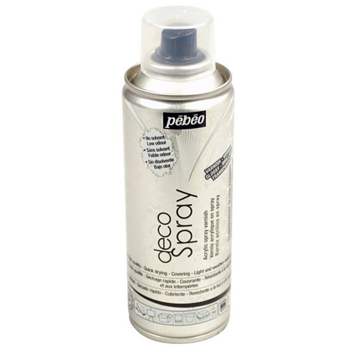 Spraylakk, blank transparent, 200 ml/ 1 boks