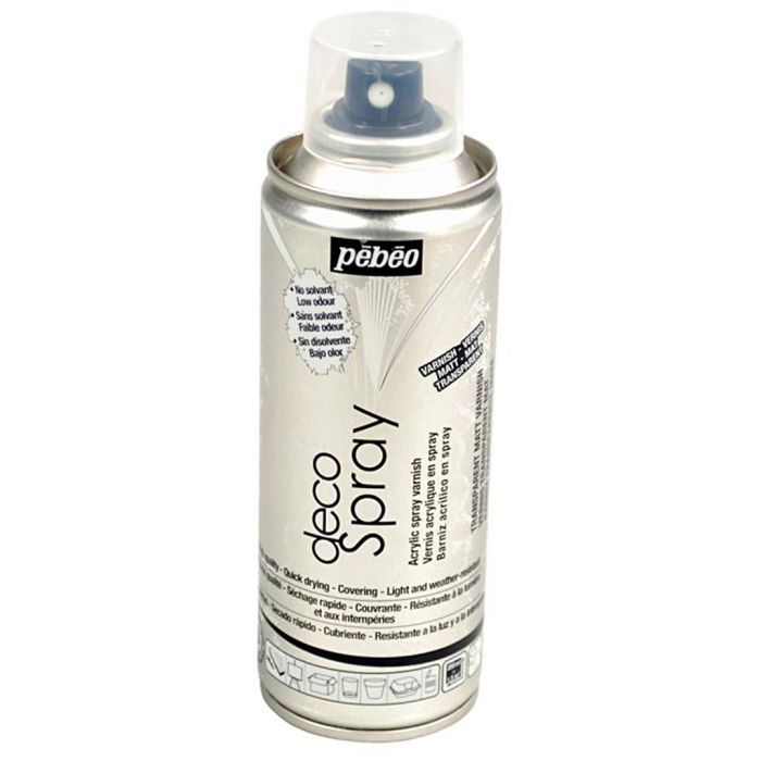 Spraylakk, matt transparent, 200 ml/ 1 boks