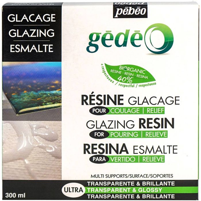 Organic Glazing Resin kit, 300 ml/ 1 pk.