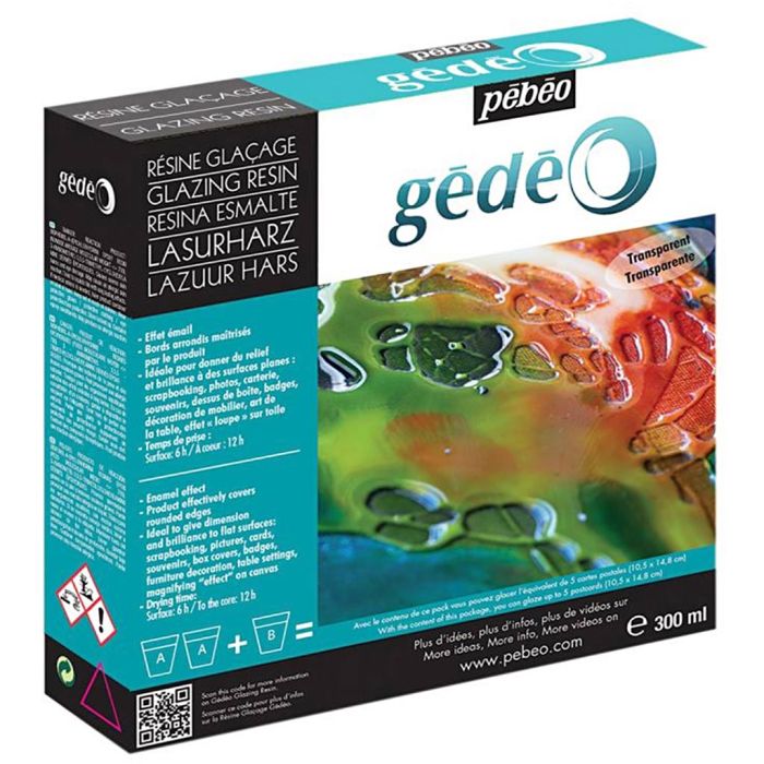 Gédéo resin - Glazing Kit, 300 ml/ 1 pk.