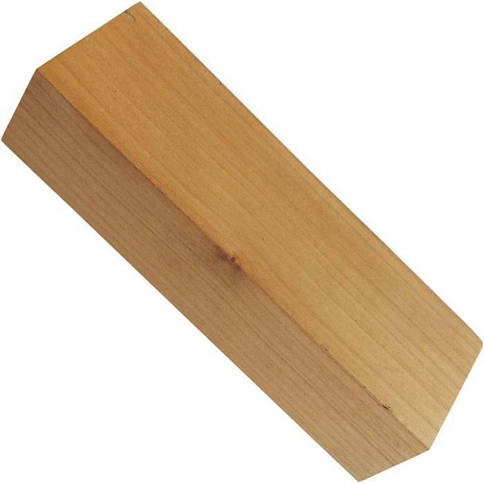 Knivhåndtak i kirsebærtre, str. 24x38x120 mm, 1 stk.