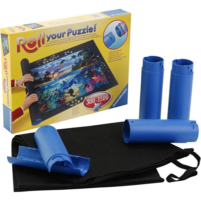Puslespillmatte, 0-1500 brikker, 1 stk.
