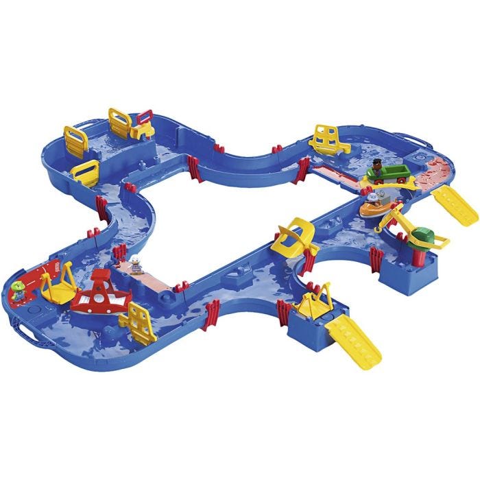 AquaPlay MegaLockBox Vannbane, str. 145x160 cm, 62 deler/ 1 sett