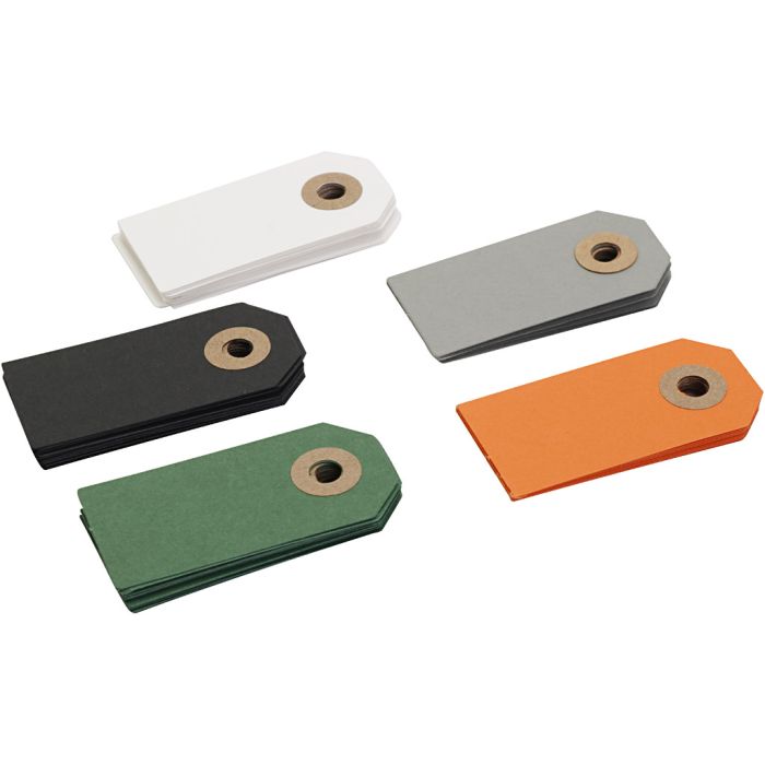 Manillamerker, str. 3x6 cm, 100 stk./ 1 pk.