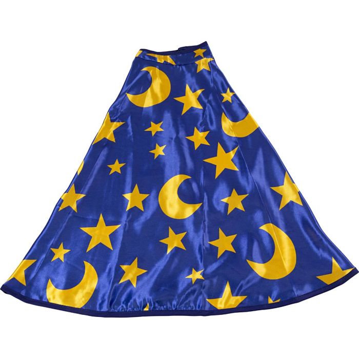 Kappe, Trollmann, L: 49 cm, str. 5-6 år, svart, gull, 1 stk.