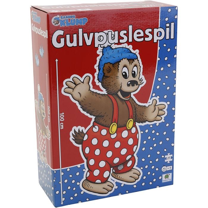 Rasmus Klump Gulvpuslespill, 29 brikker, 1 stk.