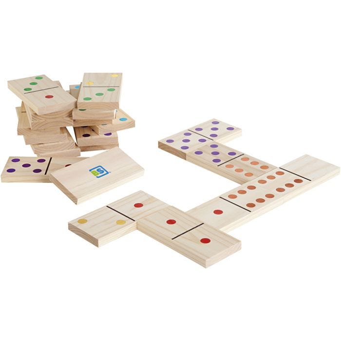 Domino, 18c7,5 cm, 1 stk.