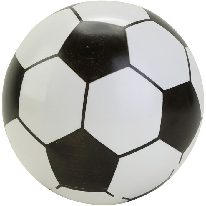 Plastballer, dia. 20 cm, 70 g, ass. farger, 10 stk./ 1 pk.