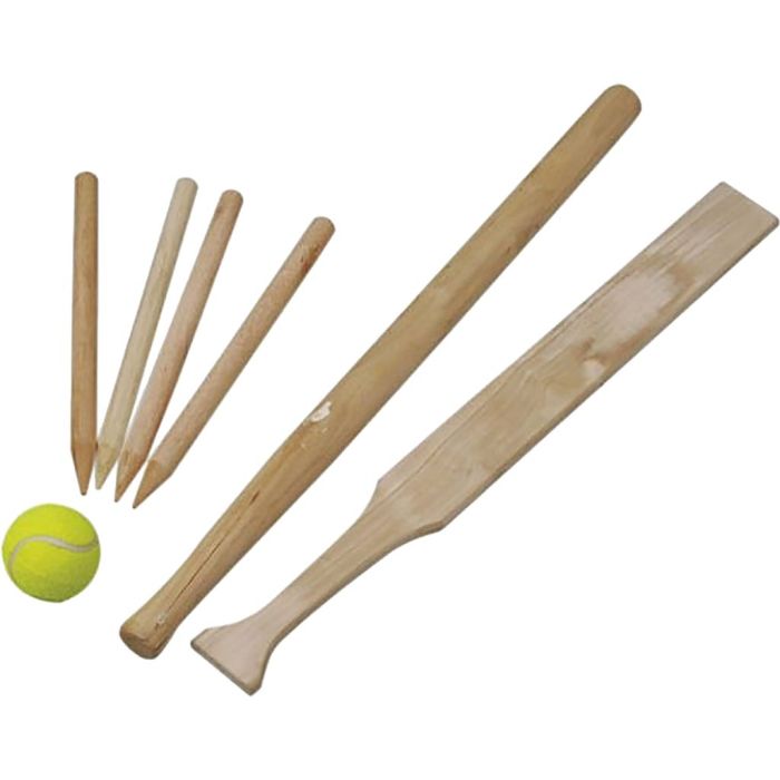 Brennballsett, L: 50 cm, 7 deler/ 1 pk.