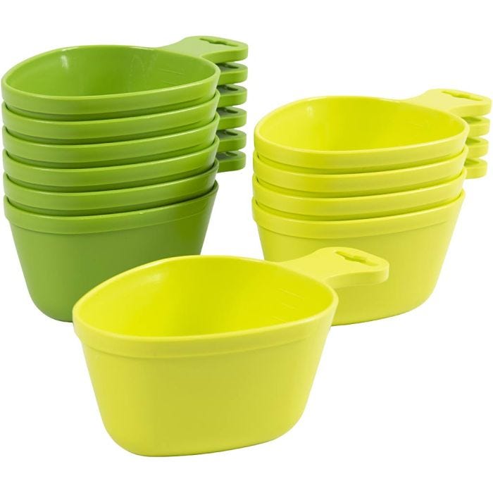 Mugge / Kopp, 300 ml, Farge kan variere , 10 stk./ 1 pk.