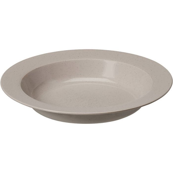 Plasttallerken, Dyp, H: 4 cm, dia. 22 cm, Farge kan variere , 6 stk./ 1 pk.