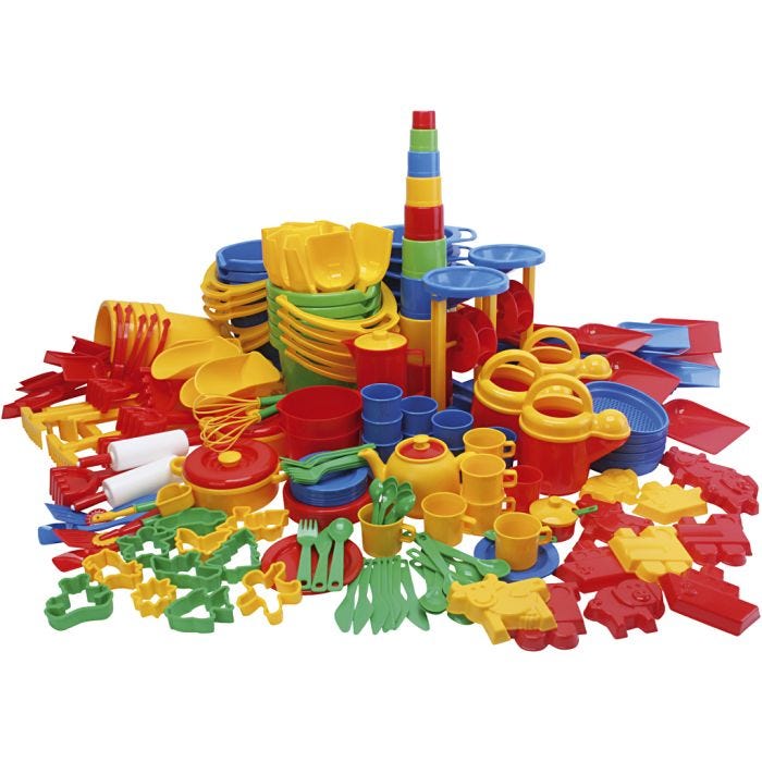 dantoy Stort Sandsett, 200 stk./ 1 pk.