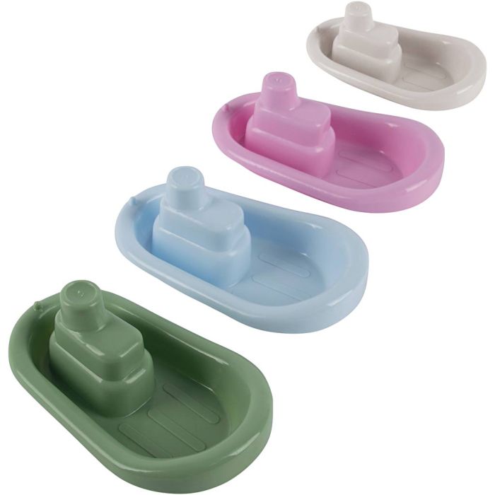 Dantoy Thorbjorn båtsett, L: 15 cm, 4 stk./ 1 pk.