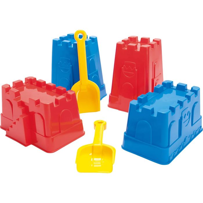 dantoy sandslott sett, 6 deler/ 1 pk.