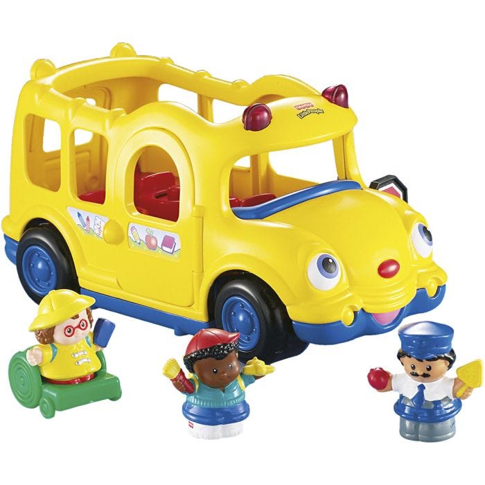Fisher-Price Skolebuss med lyder, Skolebuss, 16,5x15x30 cm, 1 stk.