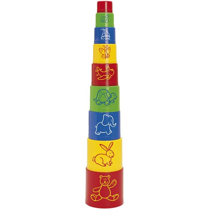 dantoy Stablebeger, dia. 3,5-10 cm, 9 stk./ 1 pk.