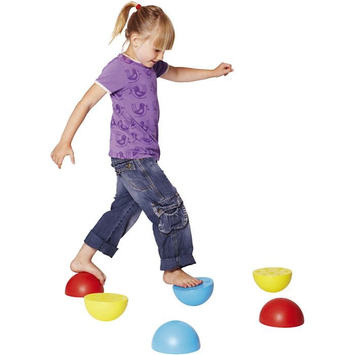 GONGE® Balansehalvkuler, 6 stk./ 1 pk.