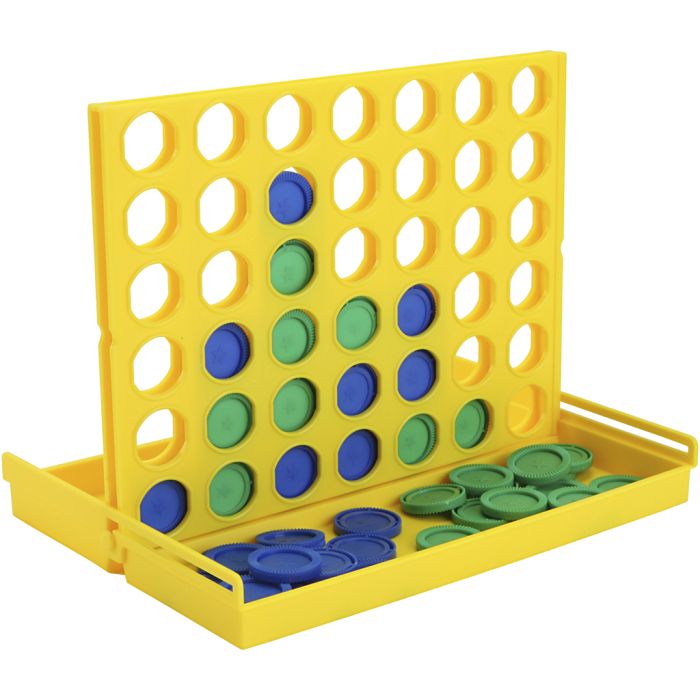 Fire på rad, EN, 1 stk., Engelsk tekst