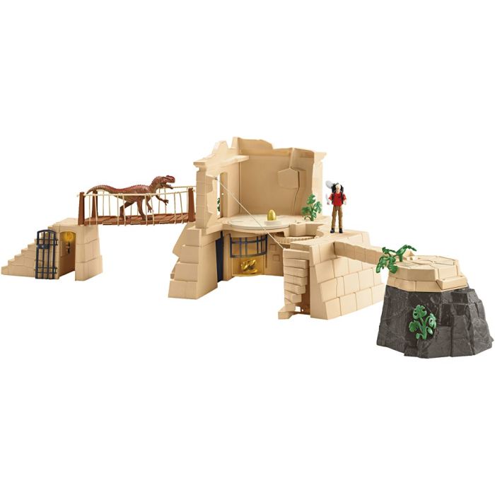Schleich - Erobring av dinosaurtemplet, 124 deler/ 1 pk.