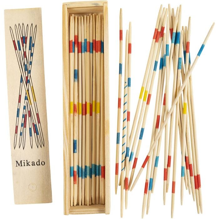 Mikado, 1 sett