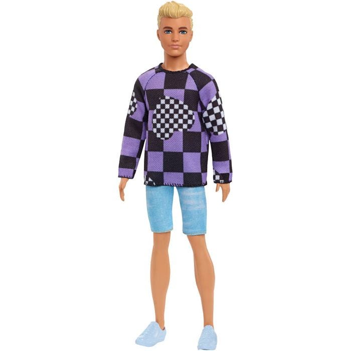 Ken-dukke med blondt hår, blondt hår, Innhold kan variere , 1 stk.