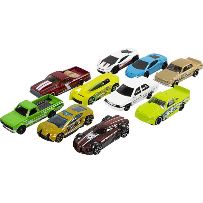 Hot Wheels Basispakke, 10 stk./ 1 pk.