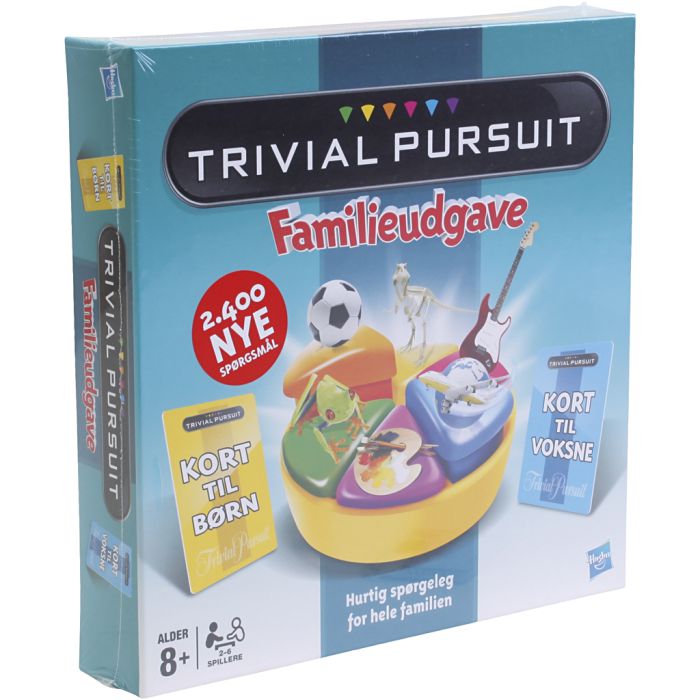 Trivial Pursuit Familieutgave, DK, 1 stk., Dansk tekst