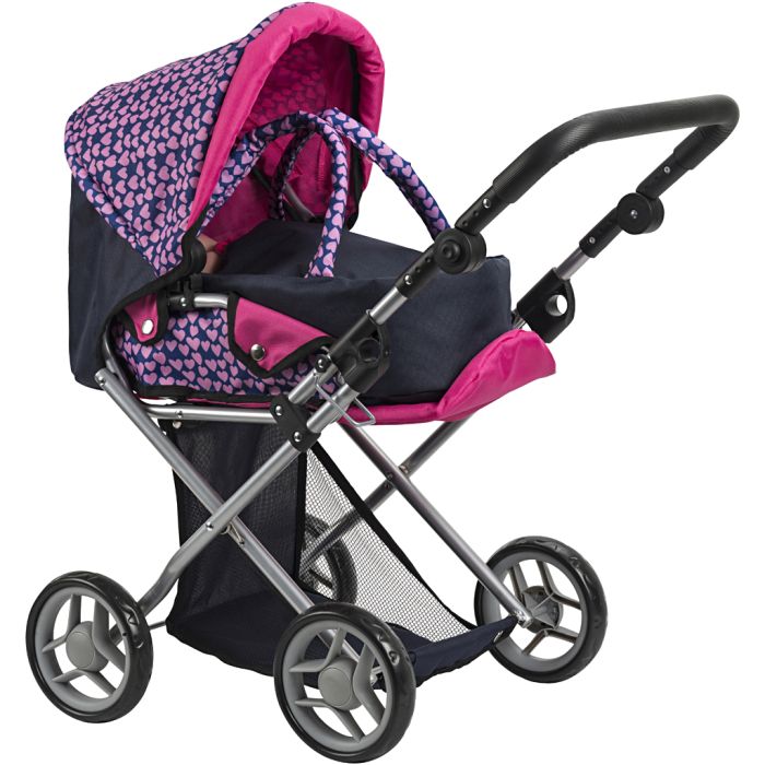 My Baby Dukkevogn 3i1, H: 66 cm, L: 60 cm, B: 35 cm, 1 stk.