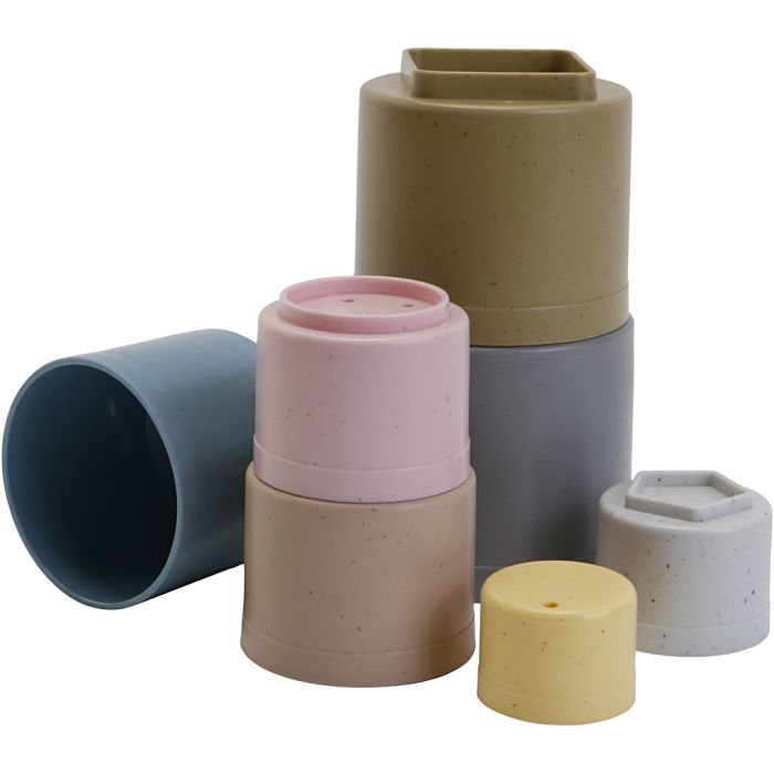 dantoy Tiny BIO stabletårn, 7 deler/ 1 sett