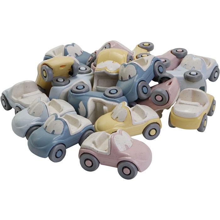 dantoy tiny BIO FunCars, 20 stk./ 1 sett