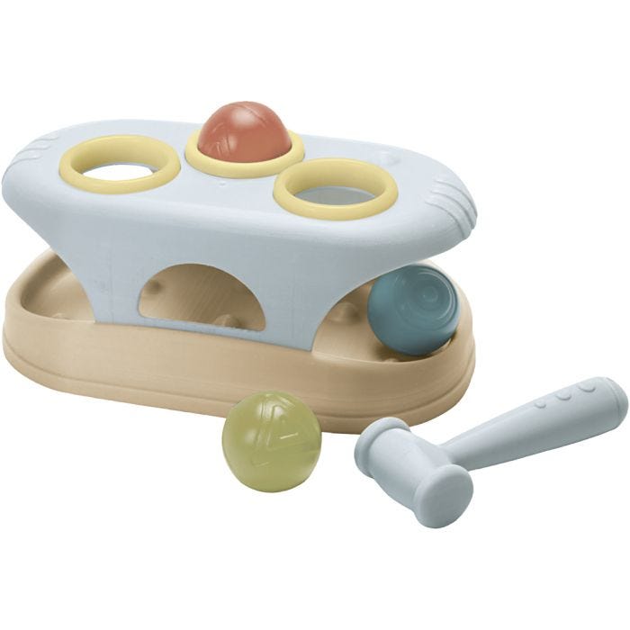 dantoy tiny BIO Slåbenk, H: 17,5 cm, L: 34,5 cm, B: 19 cm, 5 deler/ 1 sett