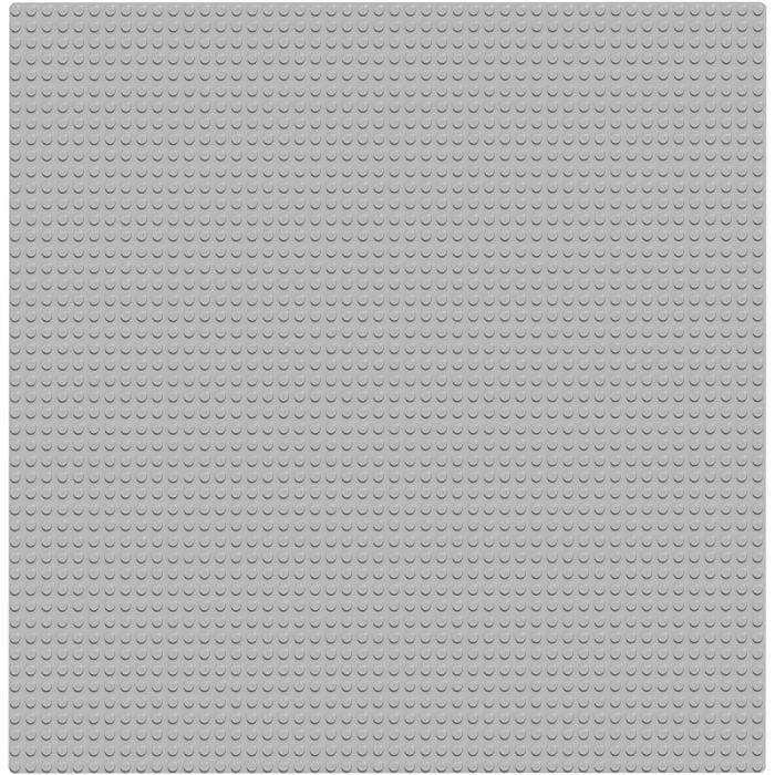 LEGO® Byggeplate, 38x38 cm, grå, 1 stk.